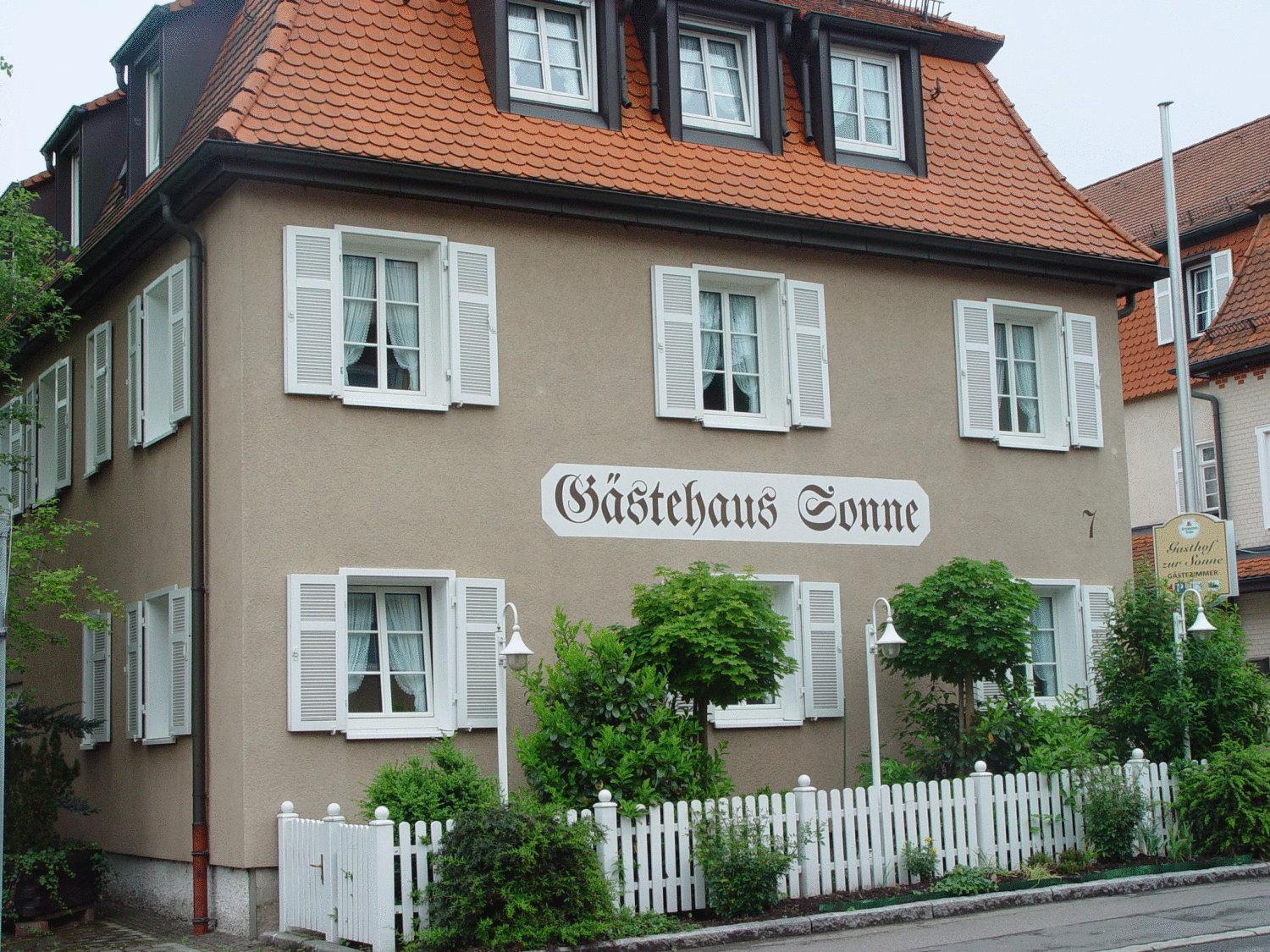 Gasthof Zur Sonne Stuttgart Dış mekan fotoğraf